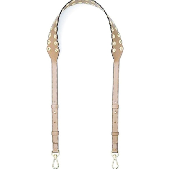 NWT Michael Kors Leather Guitar Bag Strap - Picture 3 of 7